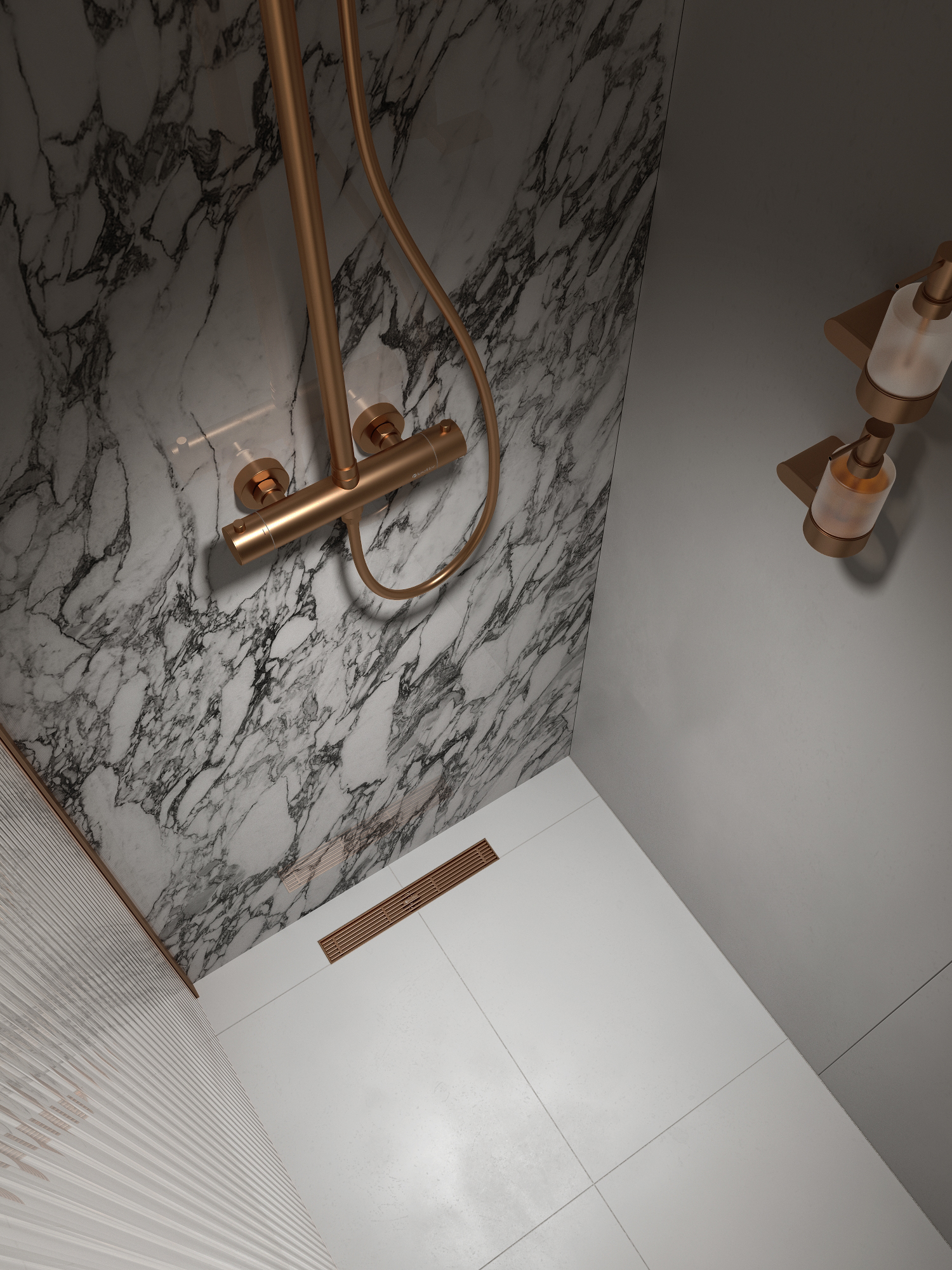 Трап для душа линейный SDRW0400LRB